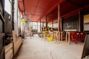 Renovation progress at Anderson's, 50-60 King Street, Glasgow